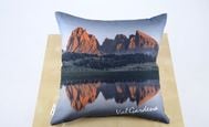 Pillow  Dolomiti - "Saslong" sunset