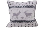 pillow case "Seurasass" grey/grey