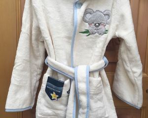 Koala celeste - accappatoio bambino