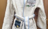 Koala blue - children's bathrobe
