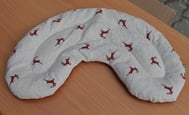 cherry stone neck pad - deer