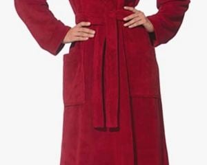 bathrobe "Geena" red