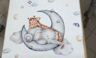 Kinderdecke "Lumpy" Mond