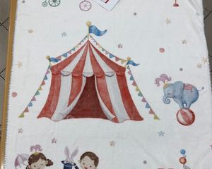 Kinderdecke für Gitterbett "Lumpy" Zirkus