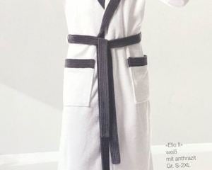 bathrobe "Elio II" white