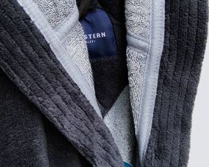 bathrobe "Daniel" dark blue