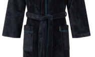 bathrobe "Daniel" chrome black