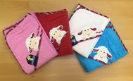 Sleepy sheepy - hooded towel