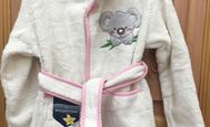 Koala pink - children's bathrobe