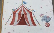Kids blanket "Lumpy" circus